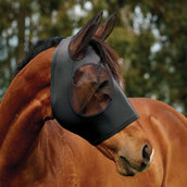 WeatherBeeta Masque Anti-Mouches ComFiTec Deluxe Stretch avec Oreilles Noir/Noir WeatherBeeta Masque Anti-Mouches ComFiTec Deluxe Stretch avec Oreilles Noir/Noir
