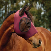 WeatherBeeta Masque Anti-Mouches ComFiTec Deluxe Stretch avec Oreilles Bordeaux/Noir WeatherBeeta Masque Anti-Mouches ComFiTec Deluxe Stretch avec Oreilles Bordeaux/Noir