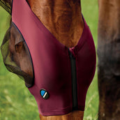 WeatherBeeta Masque Anti-Mouches ComFiTec Deluxe Stretch avec Oreilles Bordeaux/Noir WeatherBeeta Masque Anti-Mouches ComFiTec Deluxe Stretch avec Oreilles Bordeaux/Noir
