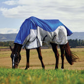 WeatherBeeta ComFiTec Duo Shield Deatch-A-Neck Bleu/Argent/Navy WeatherBeeta ComFiTec Duo Shield Deatch-A-Neck Bleu/Argent/Navy