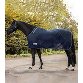 Waldhausen Couverture Anti-Mouches Comfort Dos Étanche Nightblue Waldhausen Couverture Anti-Mouches Comfort Dos Étanche Nightblue