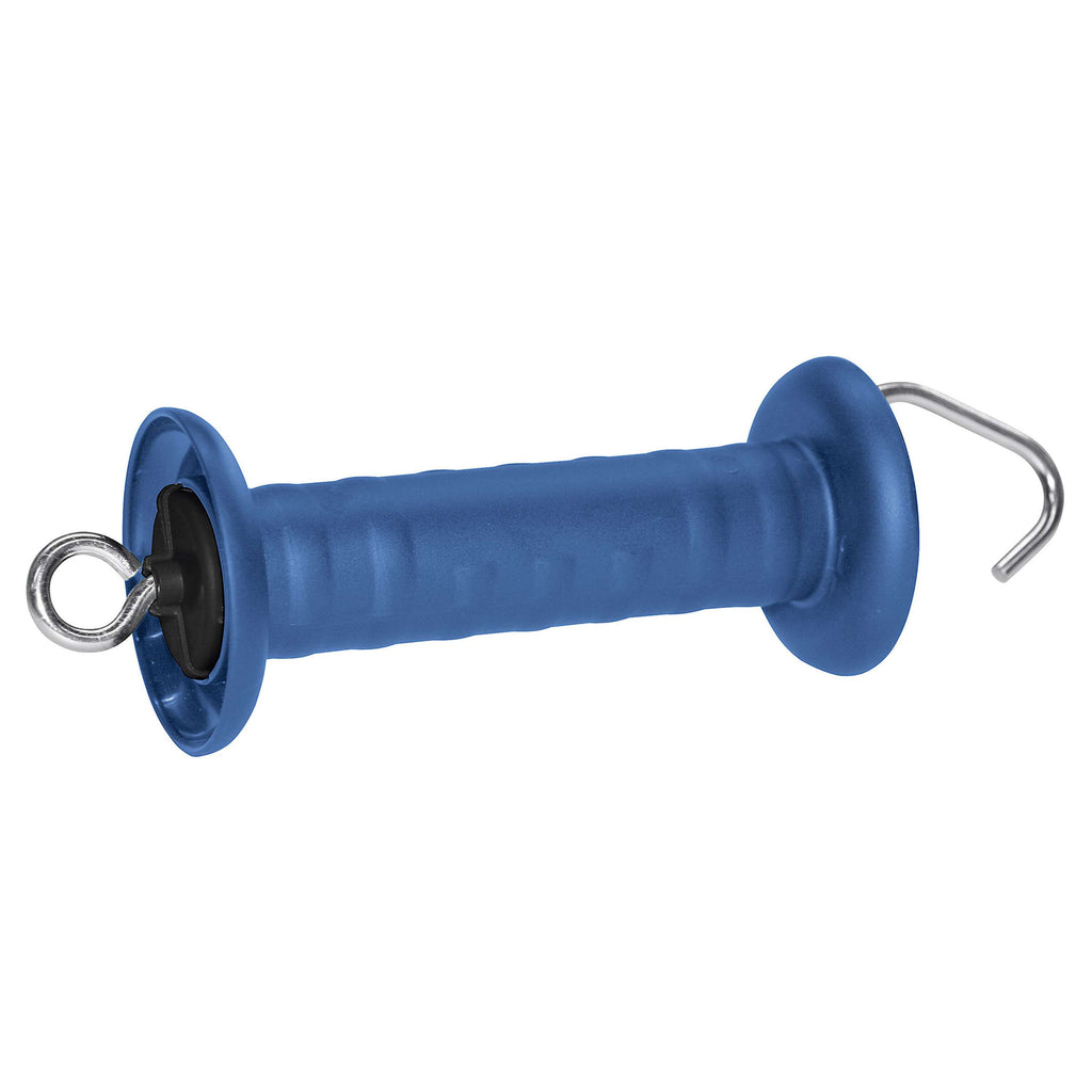 Ako Power Poignée de Portail Filet/Corde avec Crochet Ouvert Bleu