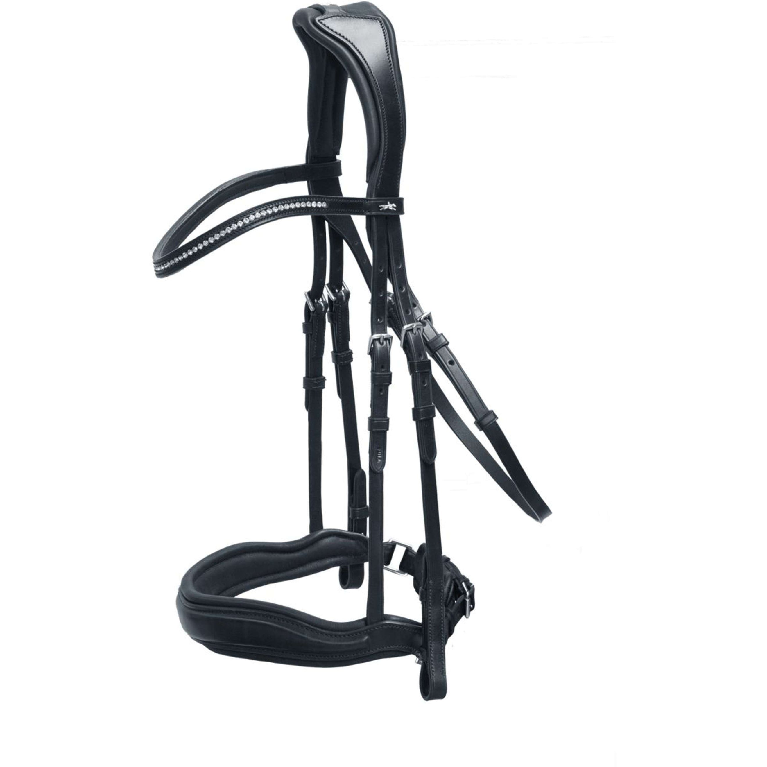 Schockemöhle Bride Premium sports Slimford Noir/Argent Schockemöhle Bride Premium sports Slimford Noir/Argent