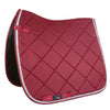 HKM Tapis de Selle Romy Polyvalence Vin rouge