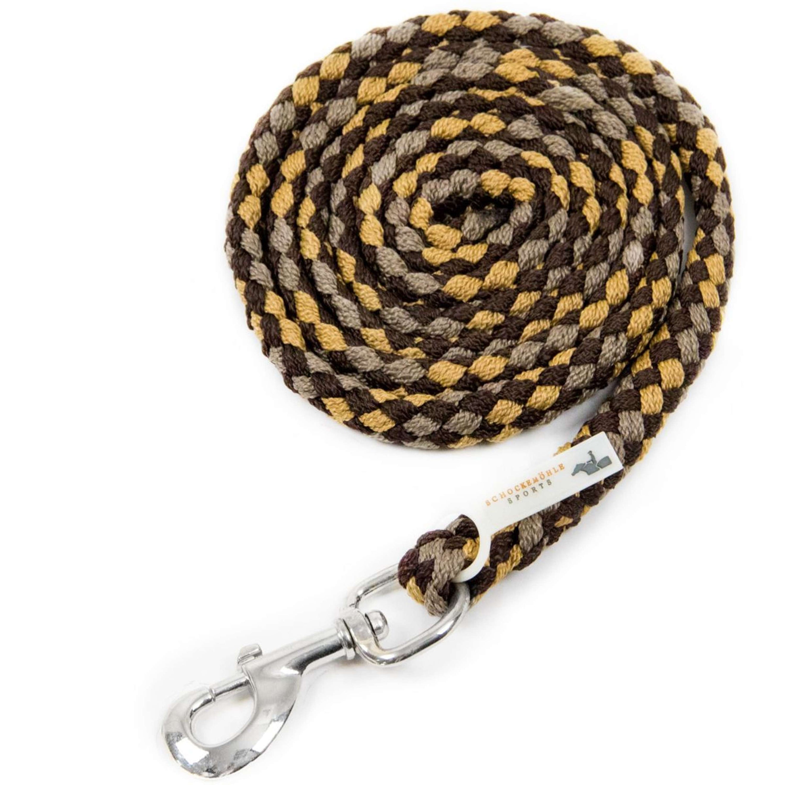 Schockemöhle Corde pour Licol Catch Choco/Coffee/Sand Schockemöhle Corde pour Licol Catch Choco/Coffee/Sand