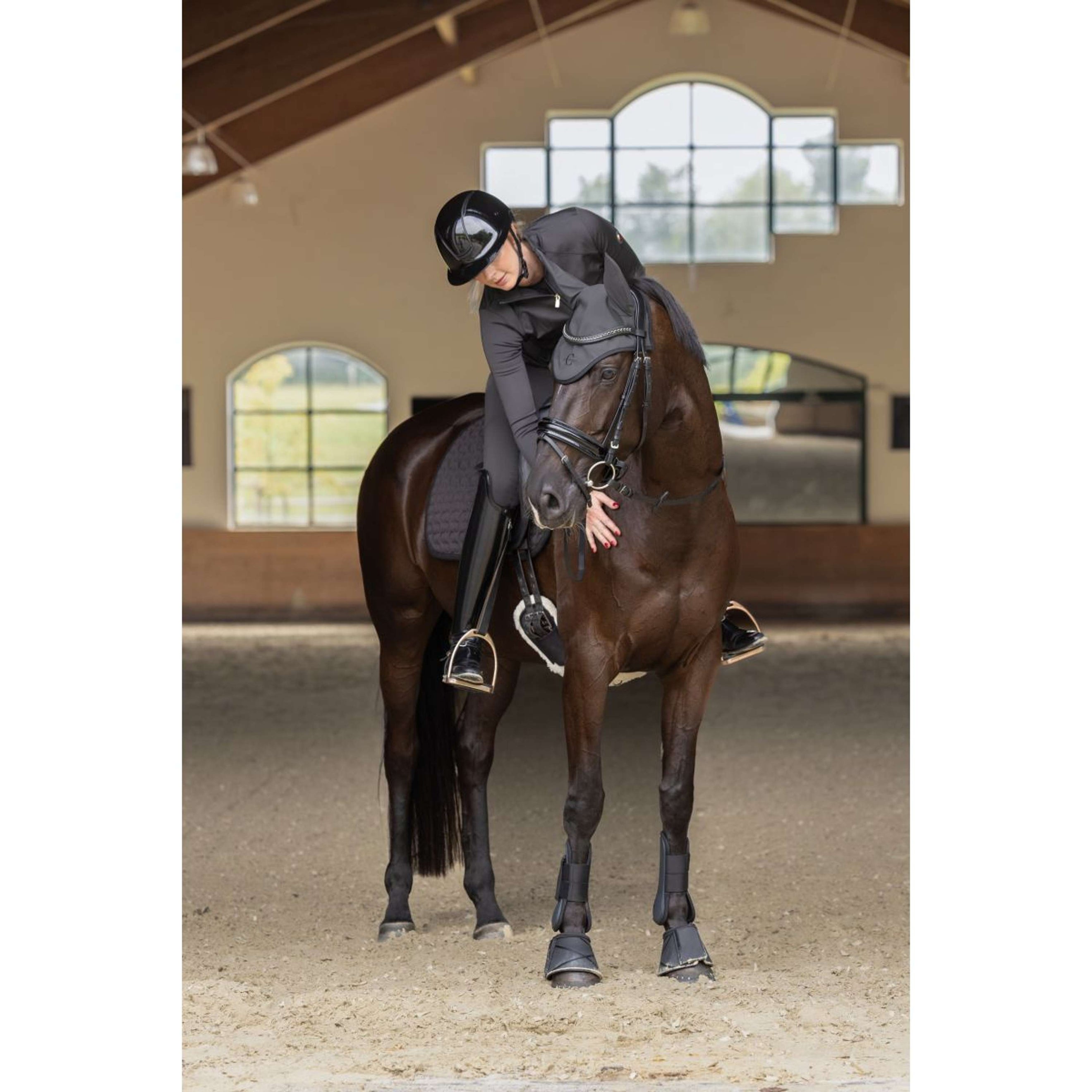 Covalliero Tapis de Selle Anniversary Dressage Graphite Covalliero Tapis de Selle Anniversary Dressage Graphite