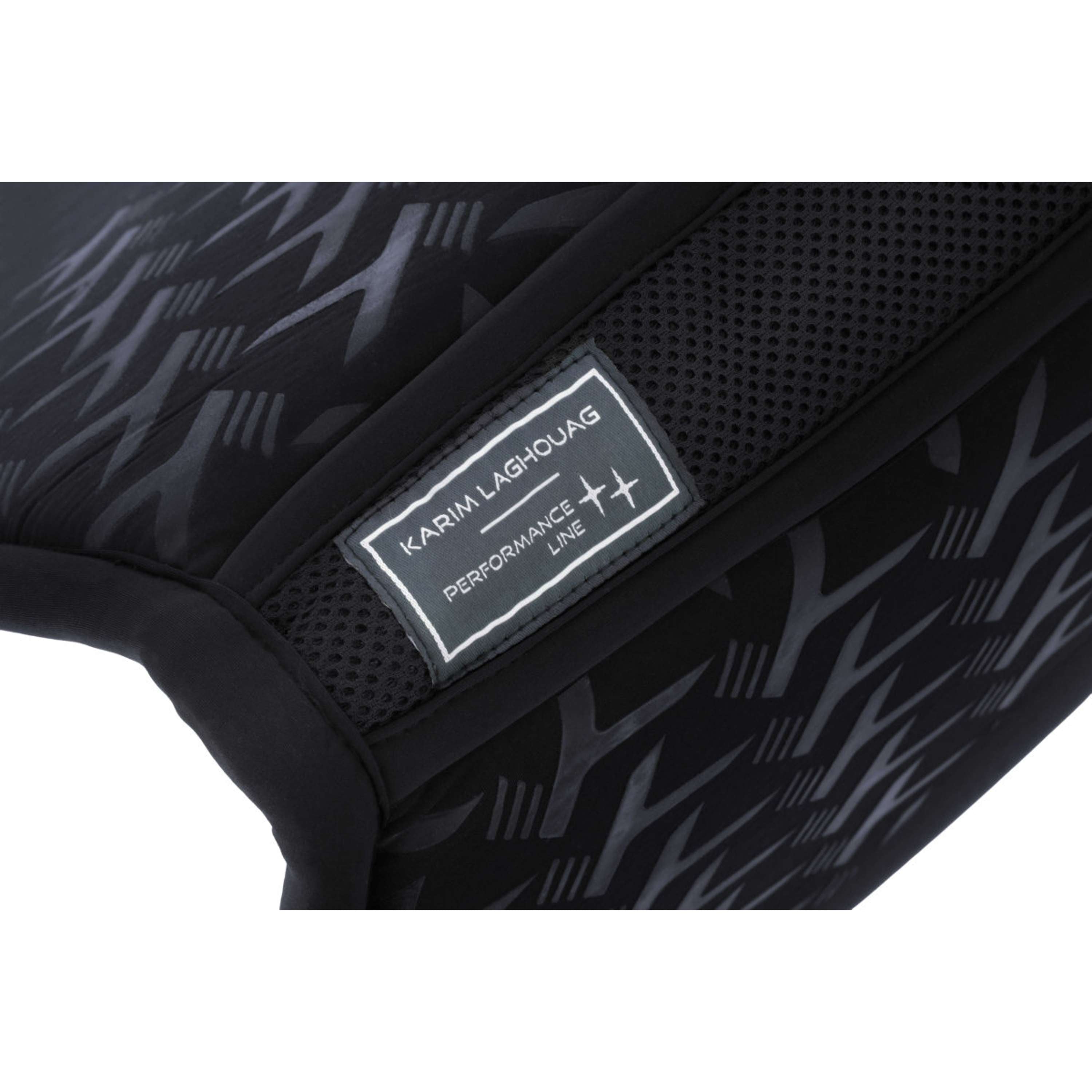 K by EQUITHÈME Tapis de Selle Entebbe Dressage Noir