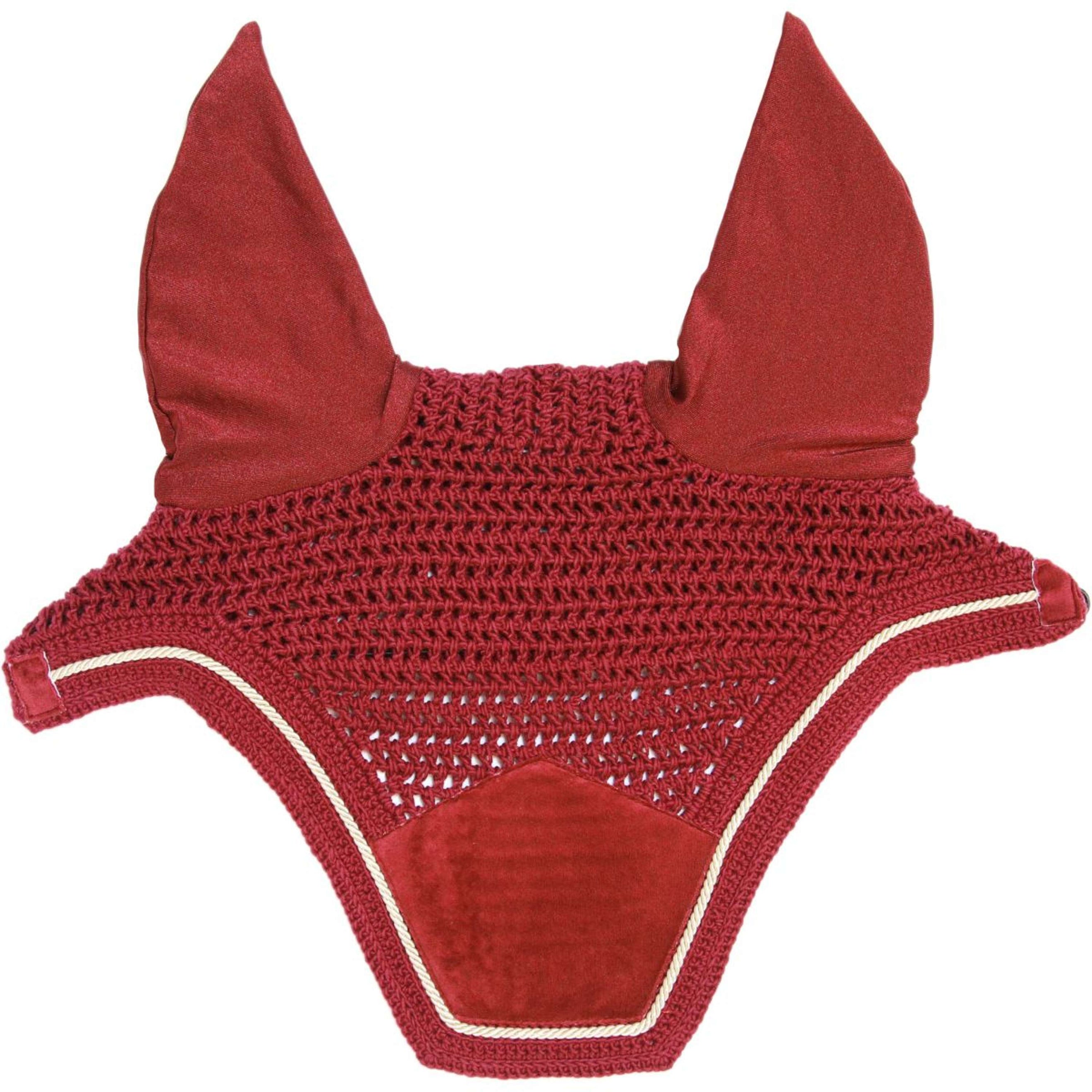 Kentucky Bonnet Anti-Mouches Wellington Velours Rouge Kentucky Bonnet Anti-Mouches Wellington Velours Rouge