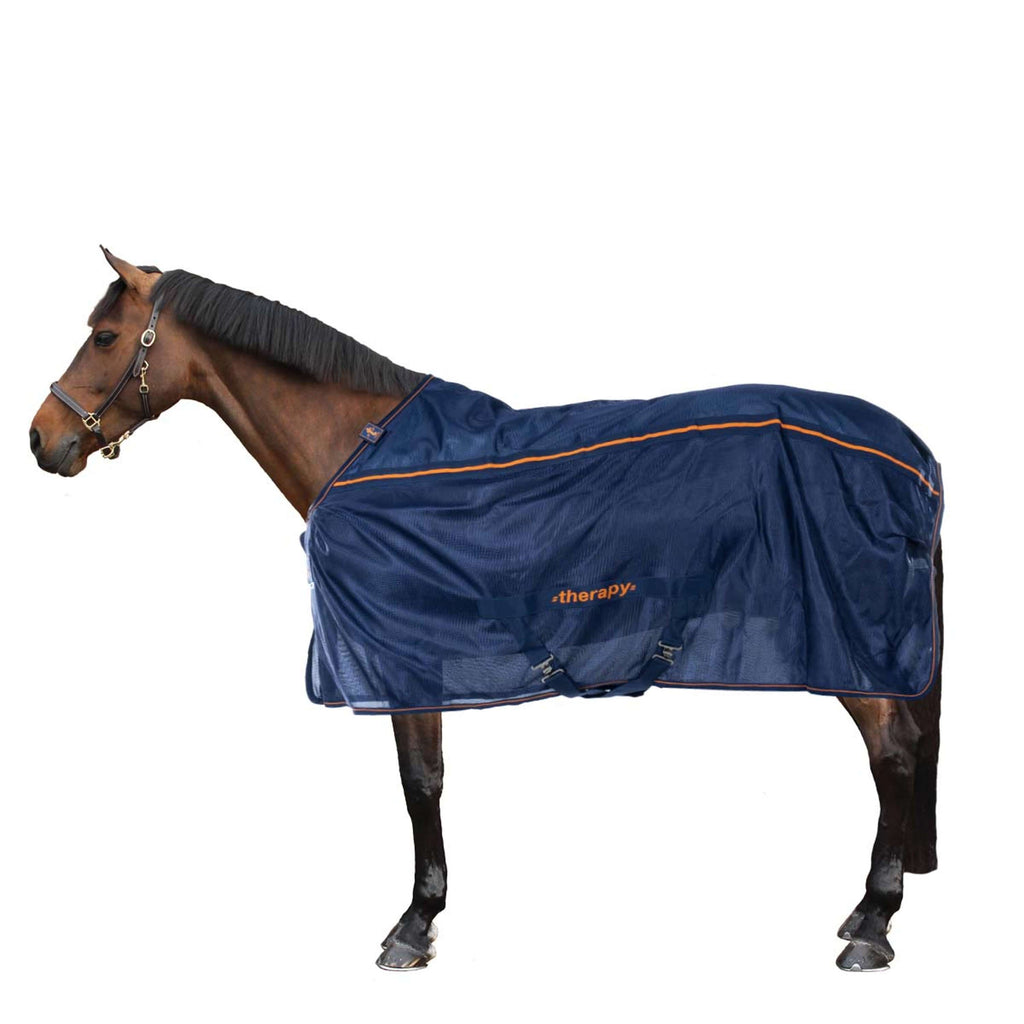 Bucas Therapy Mesh Cooler Bleu Marine/Orange