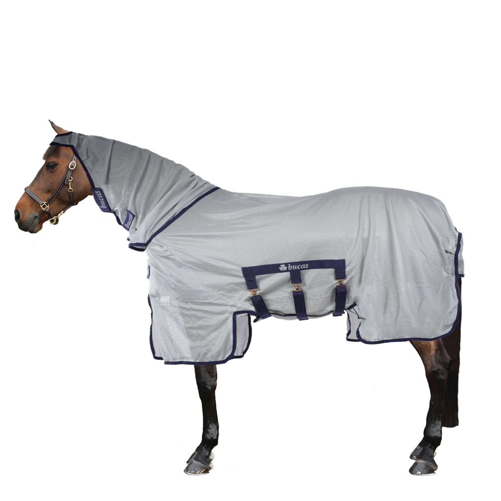 Bucas Buzz-Off Big Neck Full Neck Argent