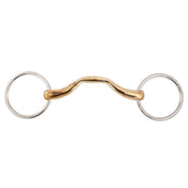 BR Mors de Filet Caoutchouc Soft Contact 16mm Non Brisé