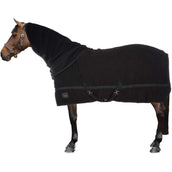 Harry's Horse Couverture Polaire avec Col Enroulable Noir