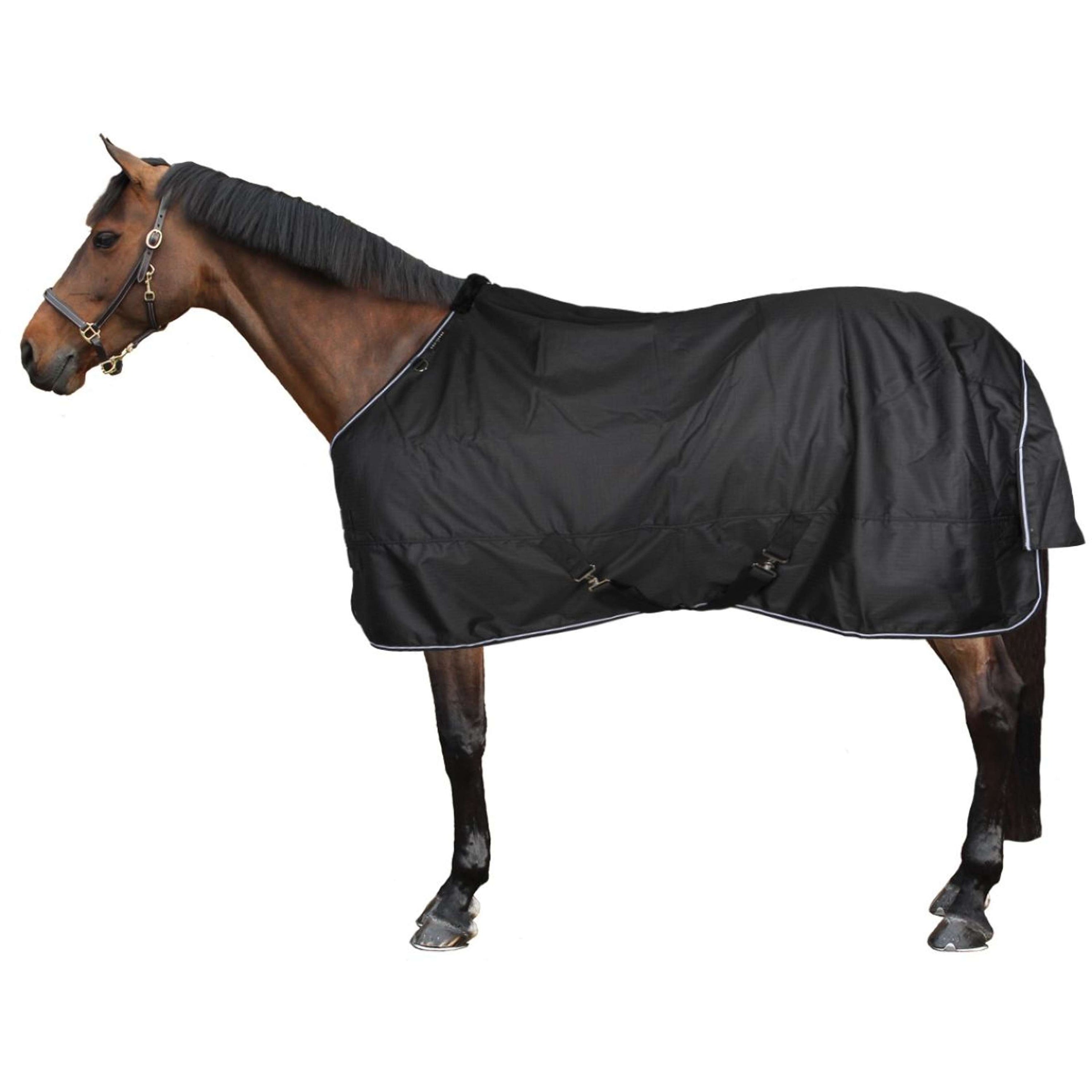 EQUITHÈME Couverture d'Extérieur Tyrex 600D Standard 150g Noir