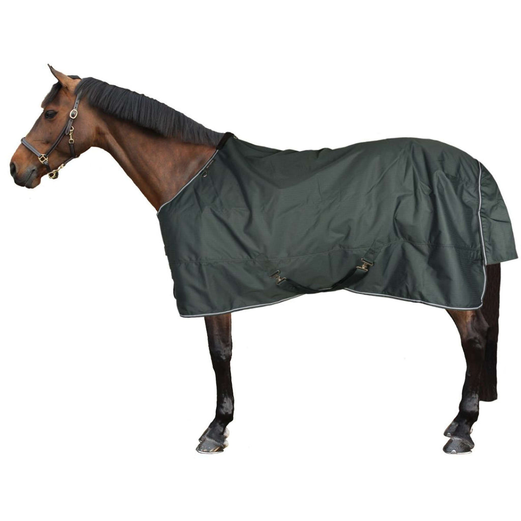 EQUITHÈME Couverture d'Extérieur Tyrex 600D Standard 150g Vert