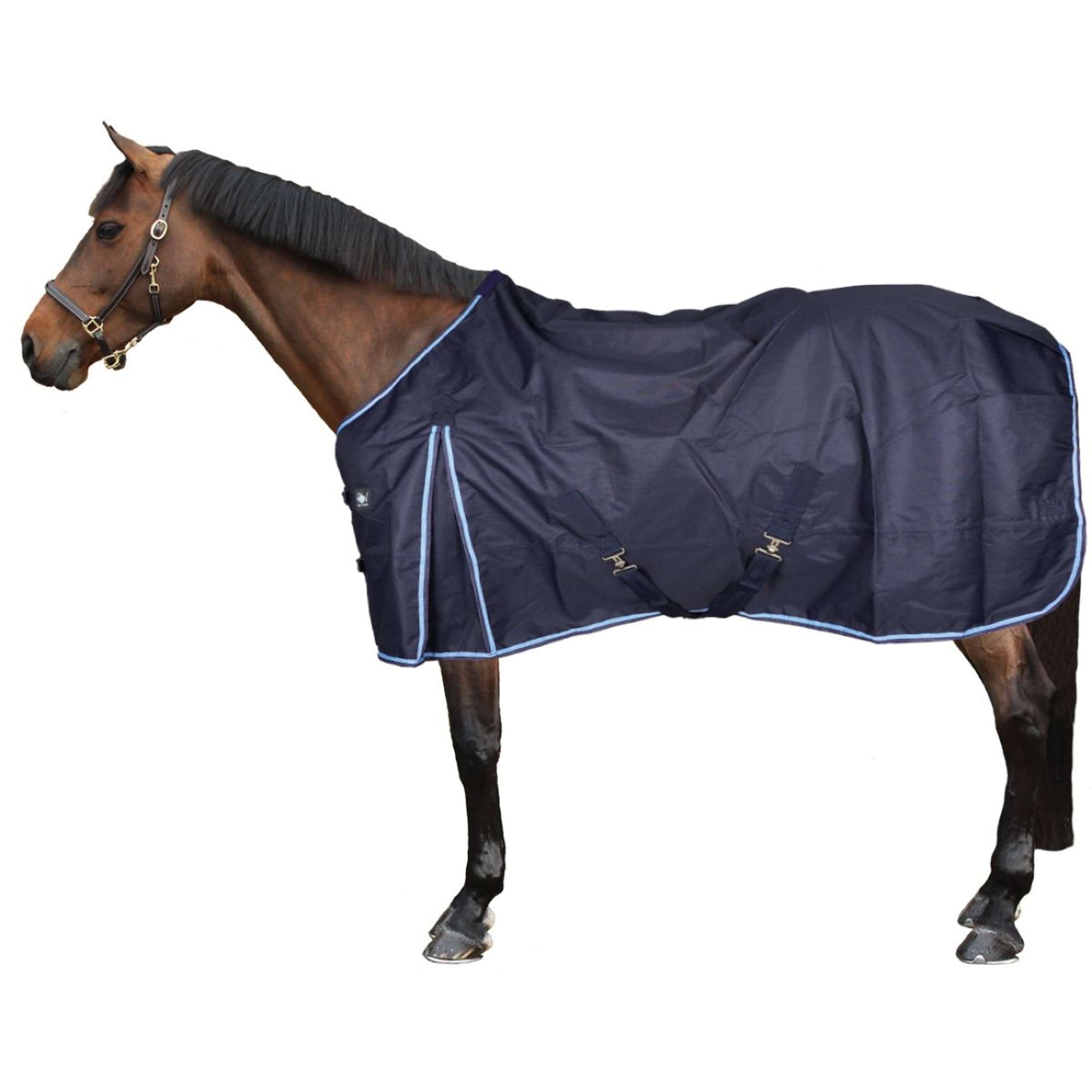 Riding World Couverture d'Extérieur Eco 1200D 0g Marin Riding World Couverture d'Extérieur Eco 1200D 0g Marin