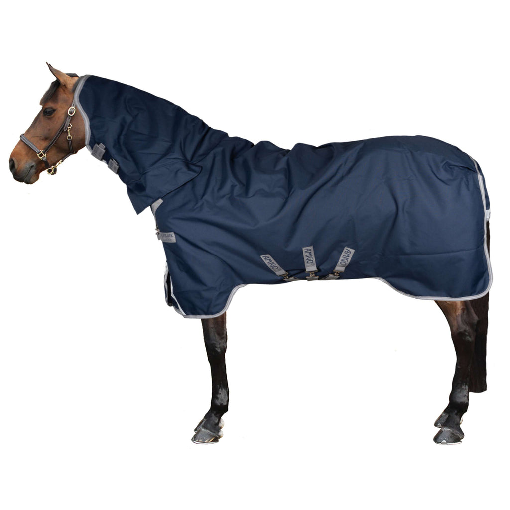 Amigo Chemise Turnout 1200D Integrated 0g Marine/Gris Titane/Argent