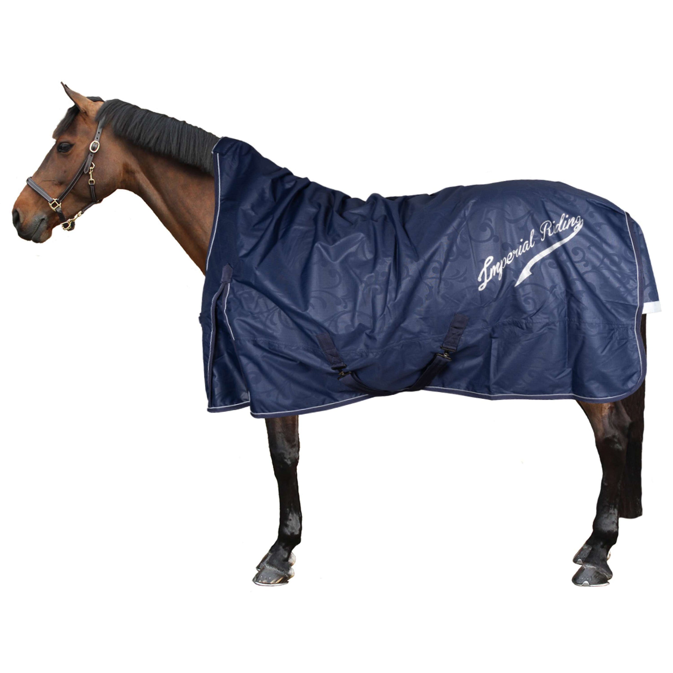 Imperial Riding Couverture Imperméable IRHSuper-Dry 0g Marin Imperial Riding Couverture Imperméable IRHSuper-Dry 0g Marin