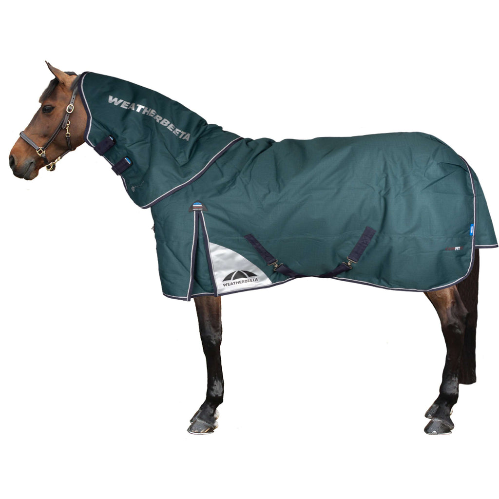 WeatherBeeta ComFiTec Plus Dynamic Turnout Detach-A-Neck 220g Forest Green/Navy
