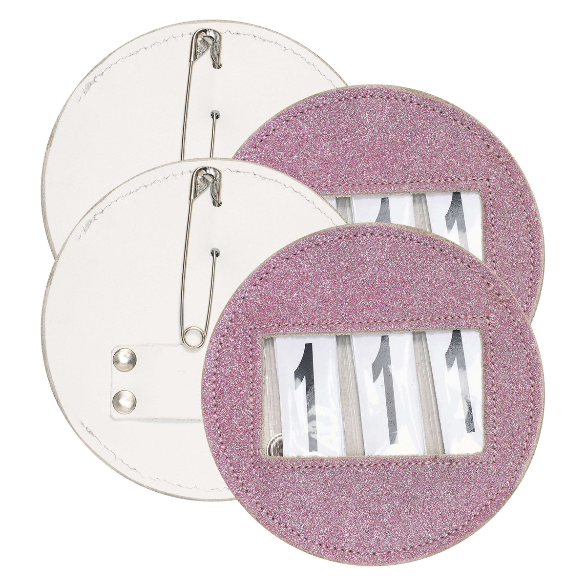 Imperial Riding Numéros de Concours IRHGlitter Round Rose