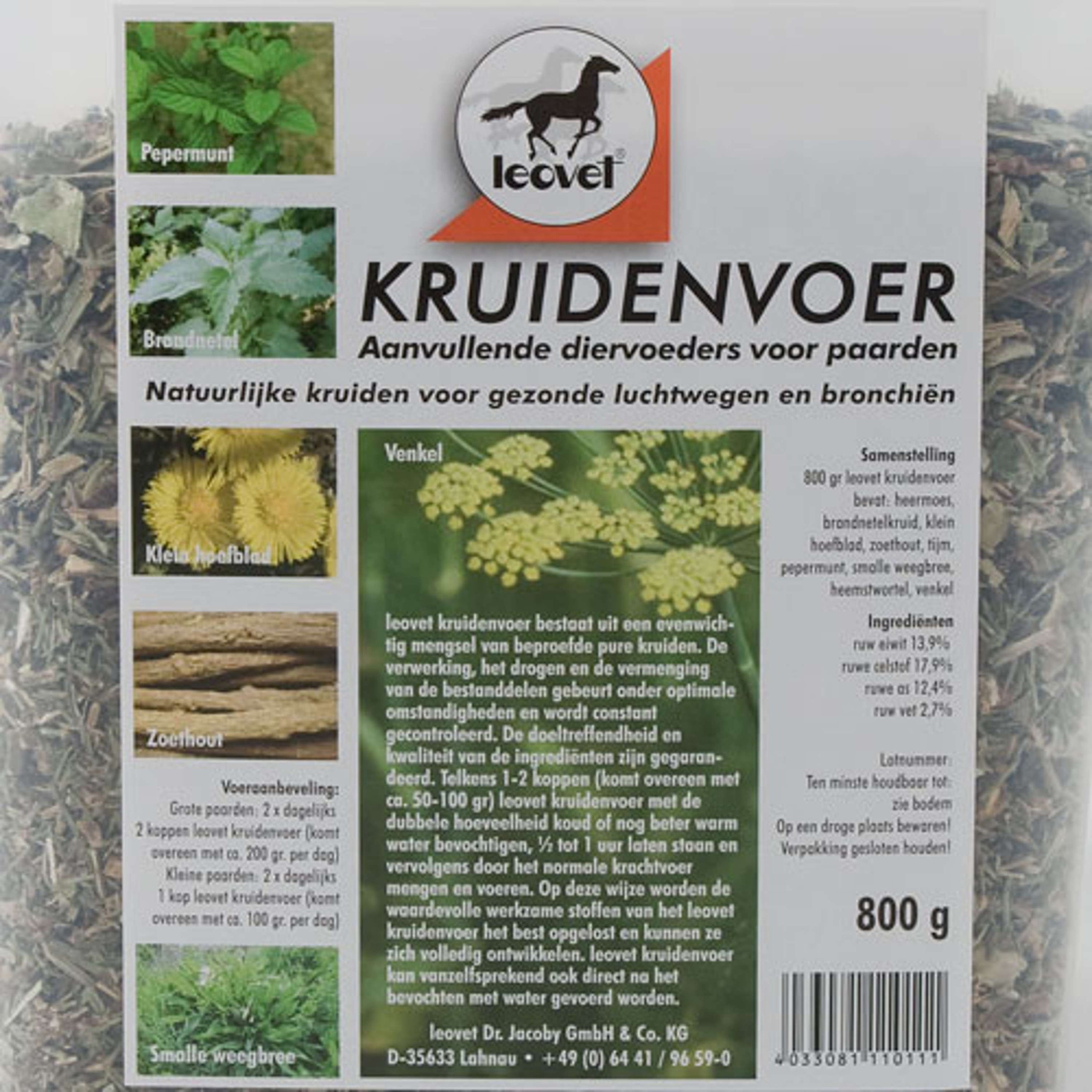 Leovet Aliment aux Plantes Aromatiques