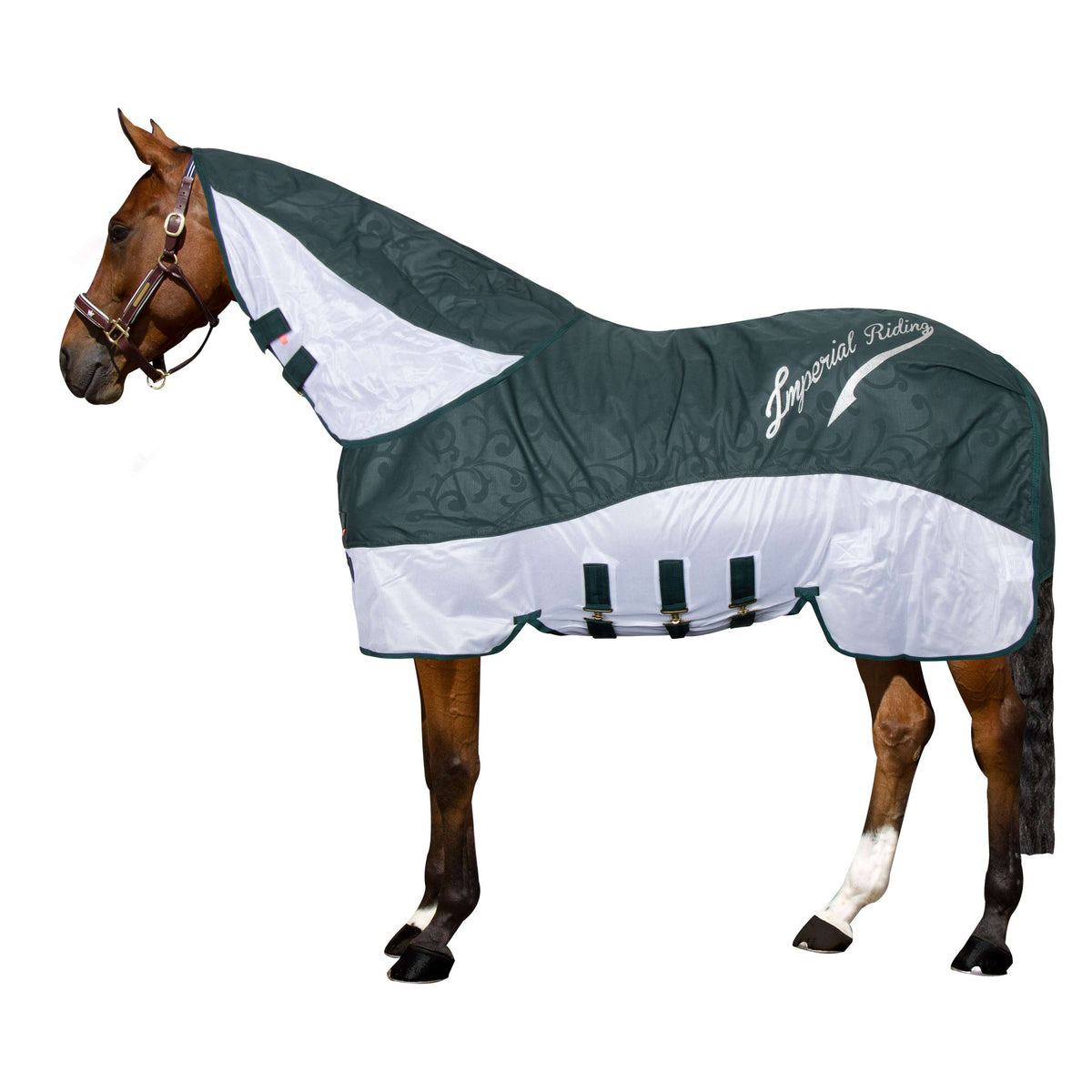Imperial Riding Couvre-Cou IRHSuper-Dry Forest Green