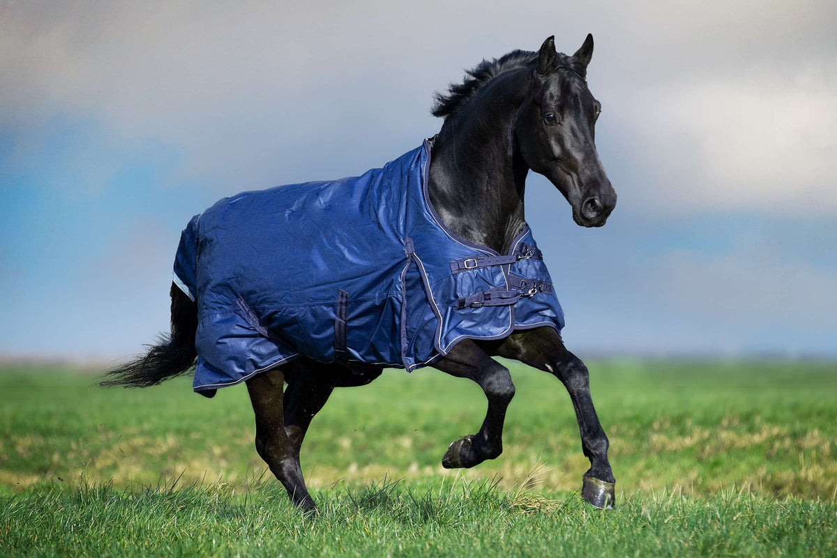 Imperial Riding Couverture d'Extérieur IRHSuper-Dry 200g Marin