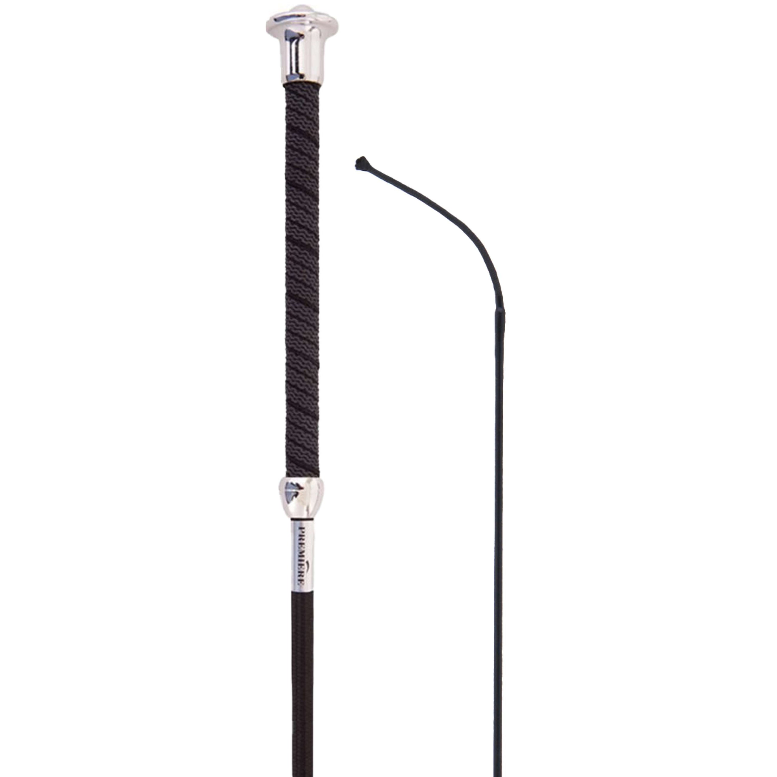 Premiere Cravache de Dressage Gemini Antidérapant Noir Premiere Cravache de Dressage Gemini Antidérapant Noir