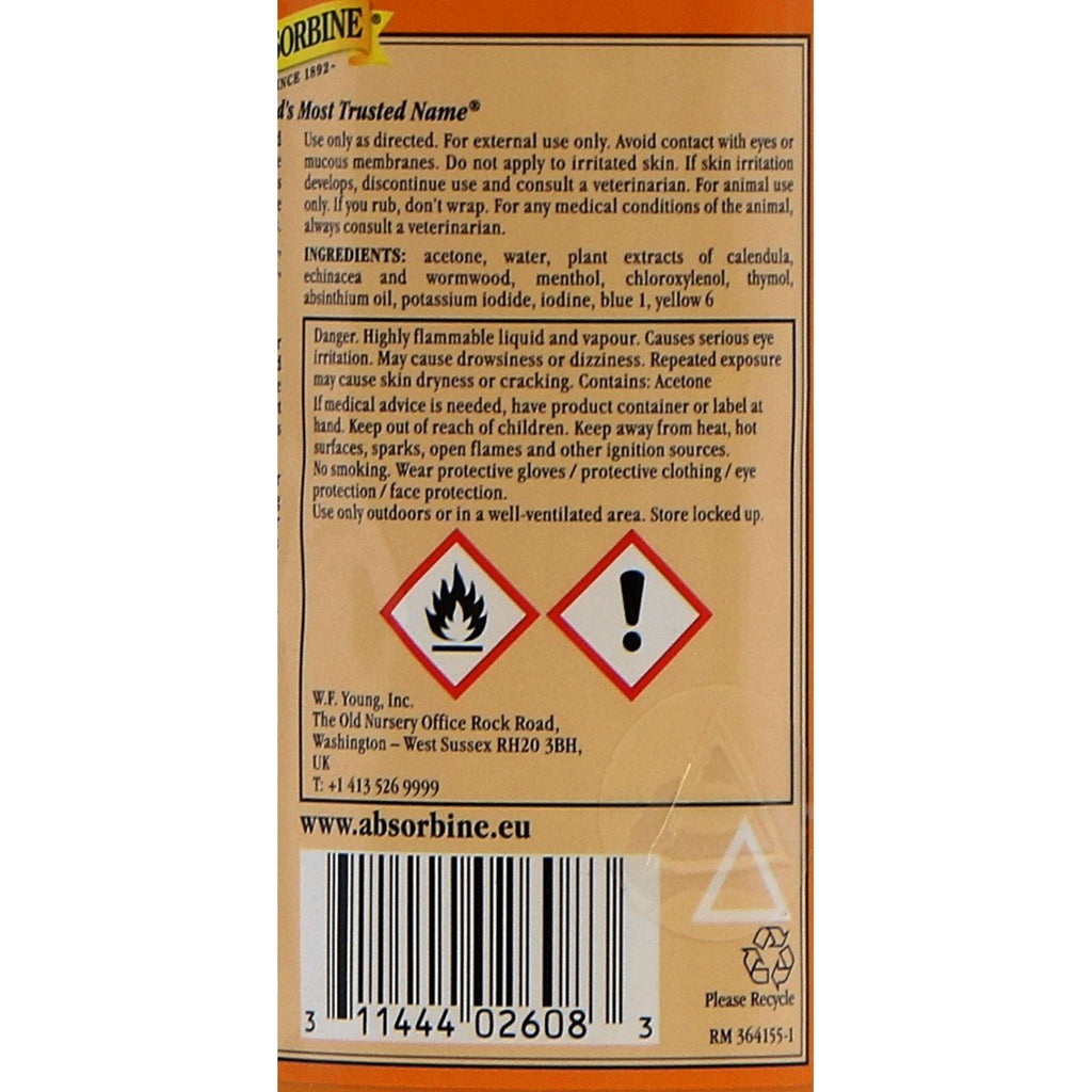 Absorbine Embrocation Liniment Liquide
