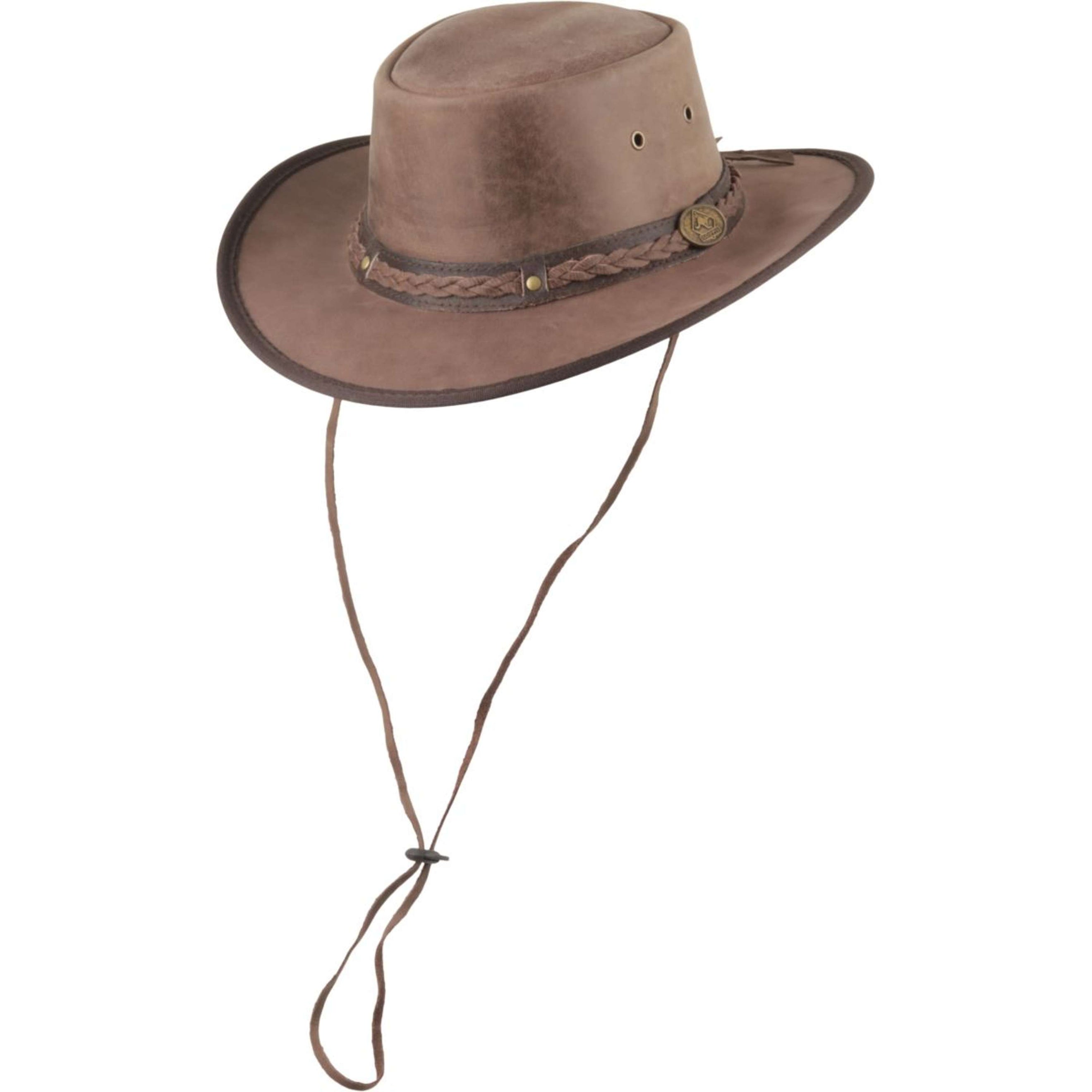 Scippis Chapeau Henburry Cuir Marron Scippis Chapeau Henburry Cuir Marron