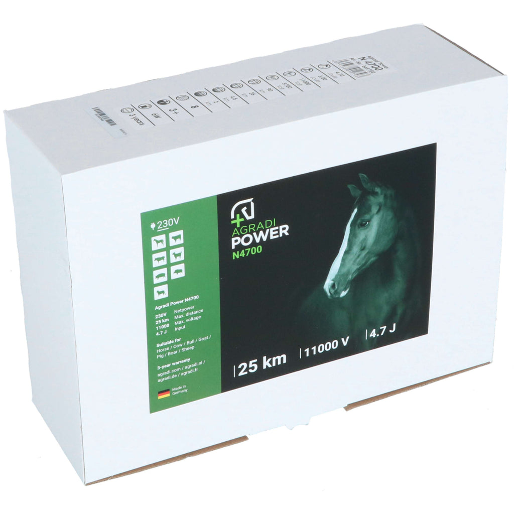 Agradi Power N4700 Électrificateur 4,7 Joule 230V