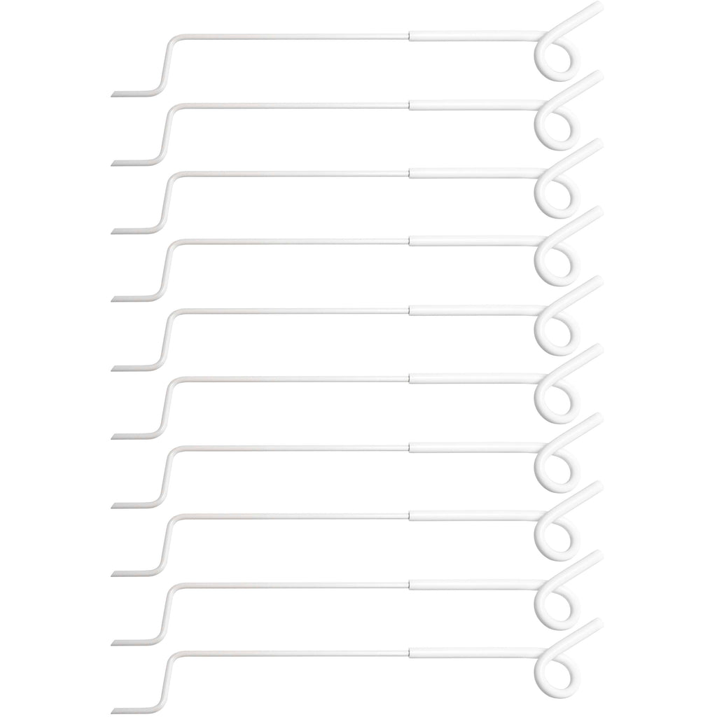 Ako Isolateur à Distance Boucle 10 Pièces Blanc