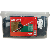 Ako Isolateur Cordon/Fil jusqu'à 8mm 10 Pièces Noir