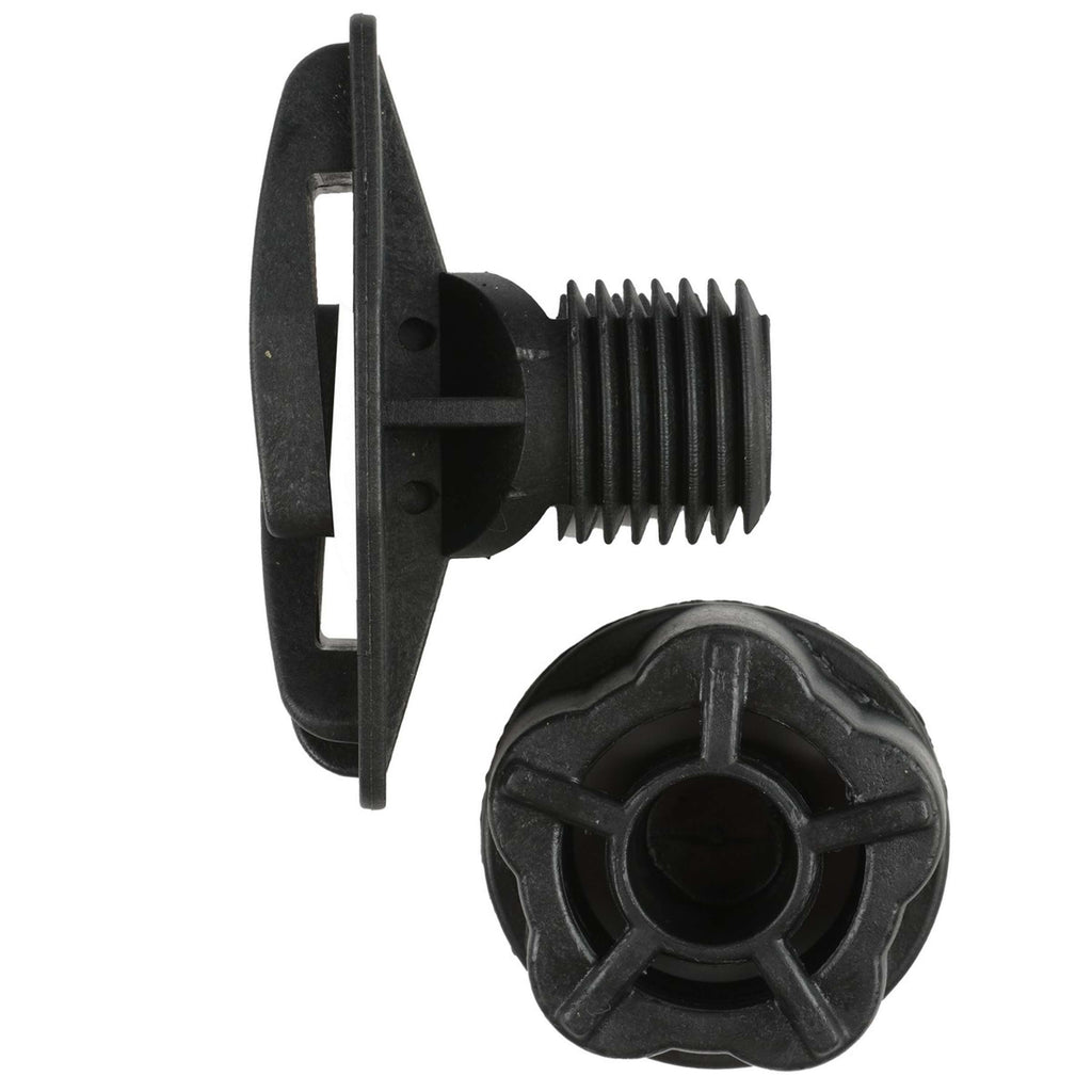 Ako Isolateur à Vis Vario- Plus 10 Pièces Noir