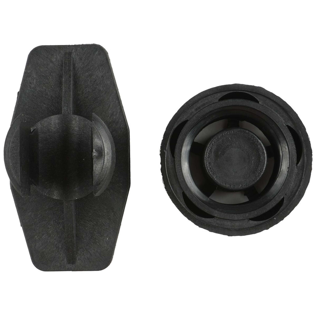 Ako Isolateur à Vis Vario- Plus 10 Pièces Noir