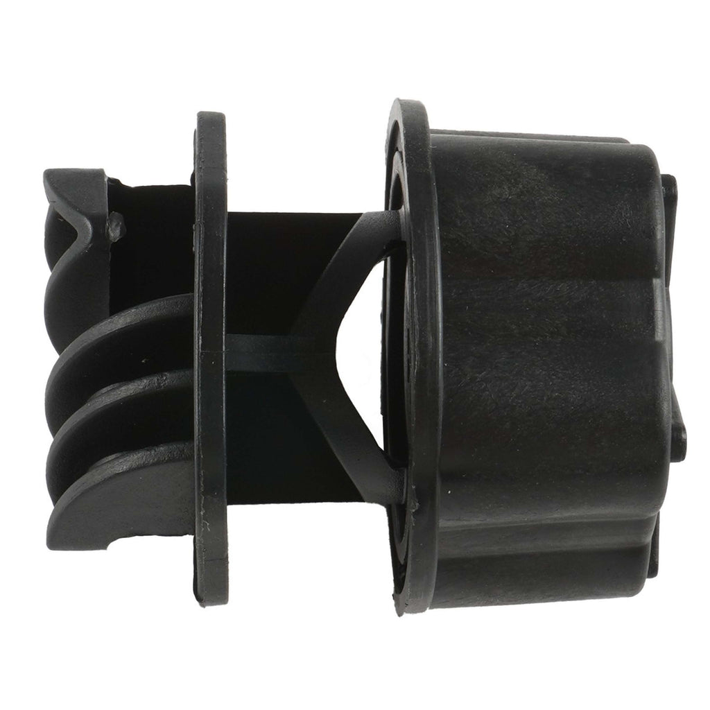 Ako Isolateur à Vis Filet-Corde 10 Pièces Noir/Rouge