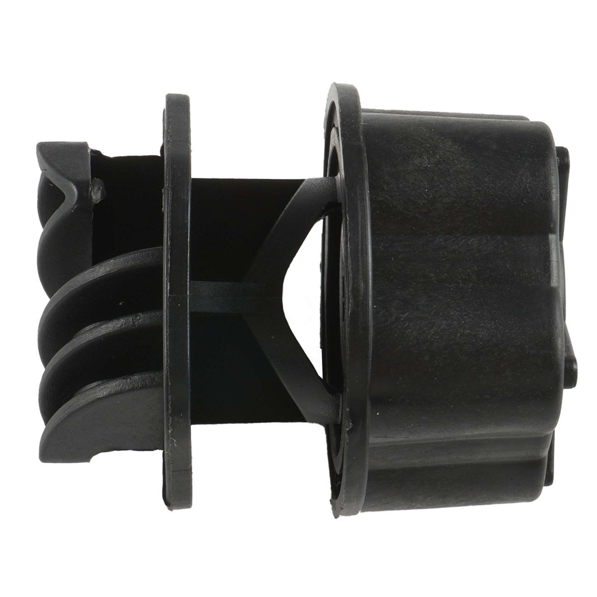 Ako Isolateur à Vis Filet-Corde 10 Pièces Noir/Rouge