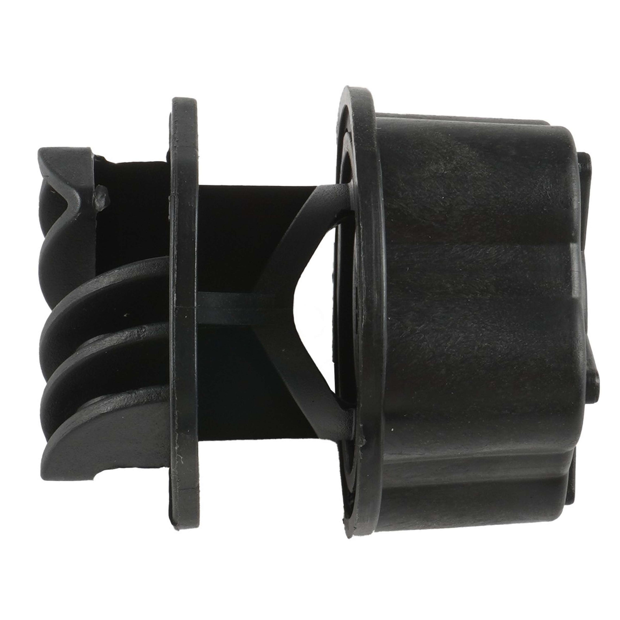 Ako Isolateur à Vis Filet-Corde 10 Pièces Noir/Rouge