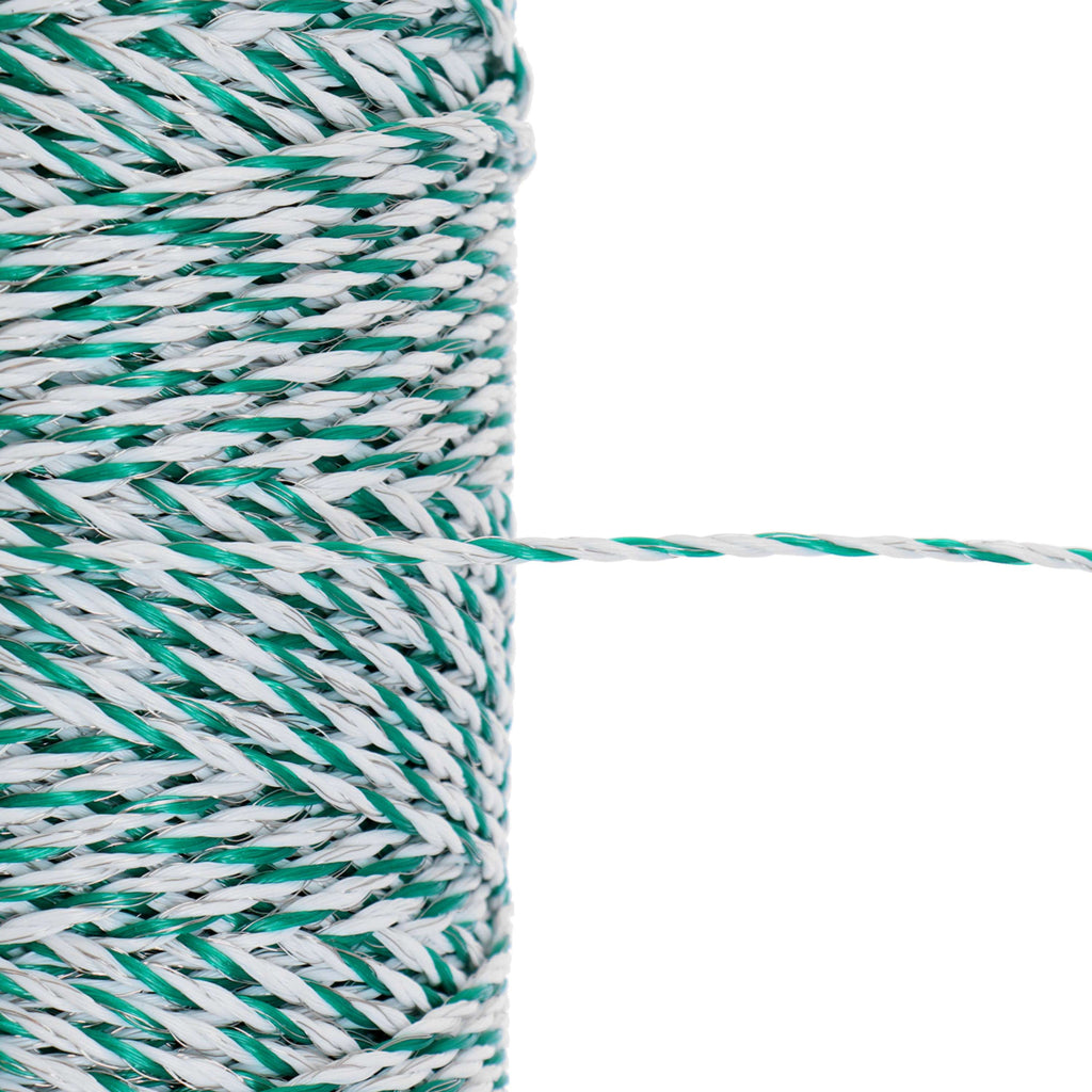 Ako Fil de Clôture PremiumLine Blanc/Vert