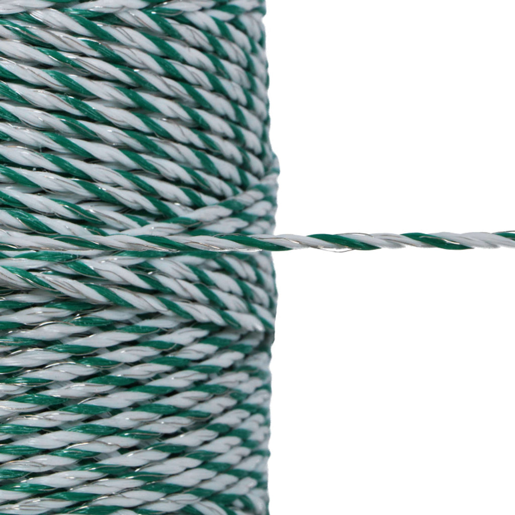 Ako Fil de Clôture PremiumLine Blanc/Vert
