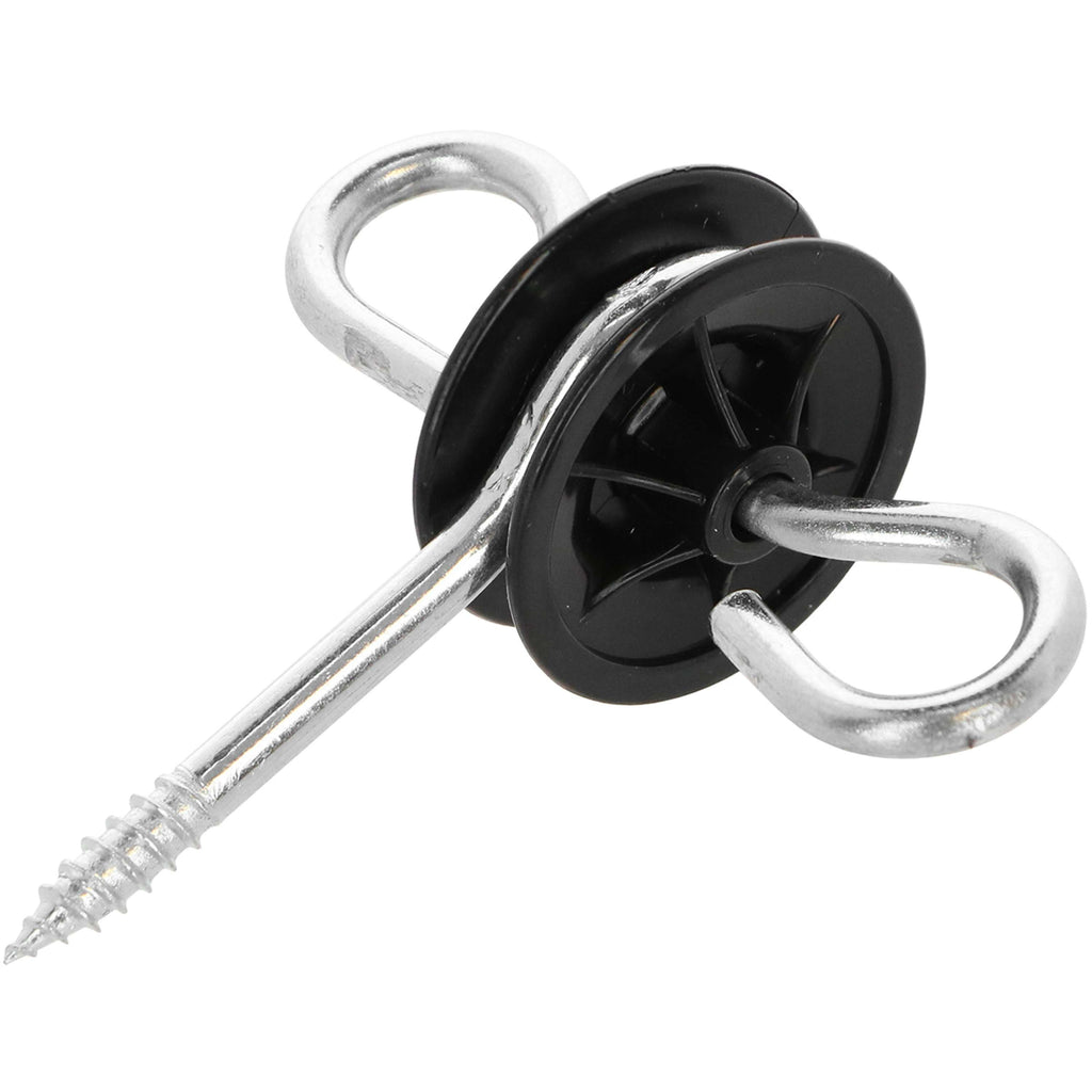 Ako Isolateur Double Ancrage 6 Pièces Noir