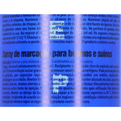 Raidex Spray de marquage Bleu
