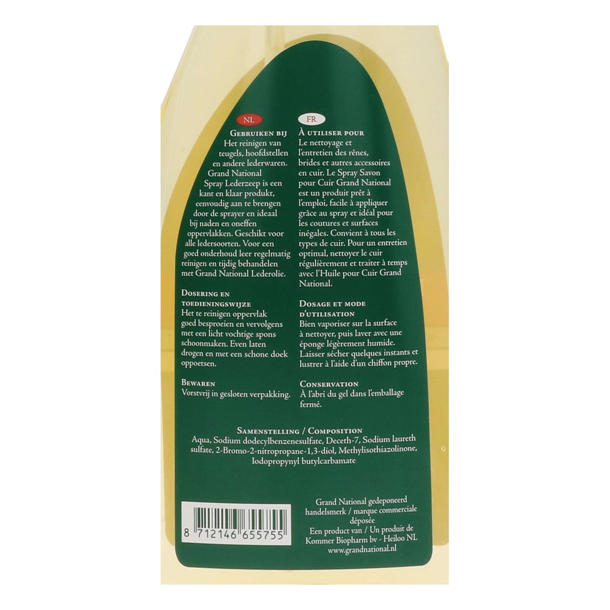 Grand National Savon en Spray pour Cuir