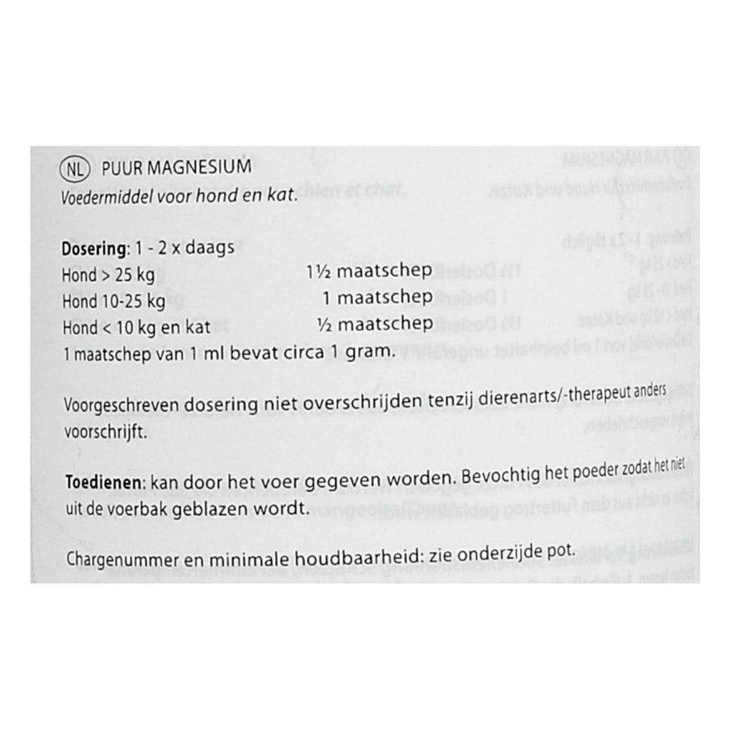 PUUR Magnesium Chien/Chat