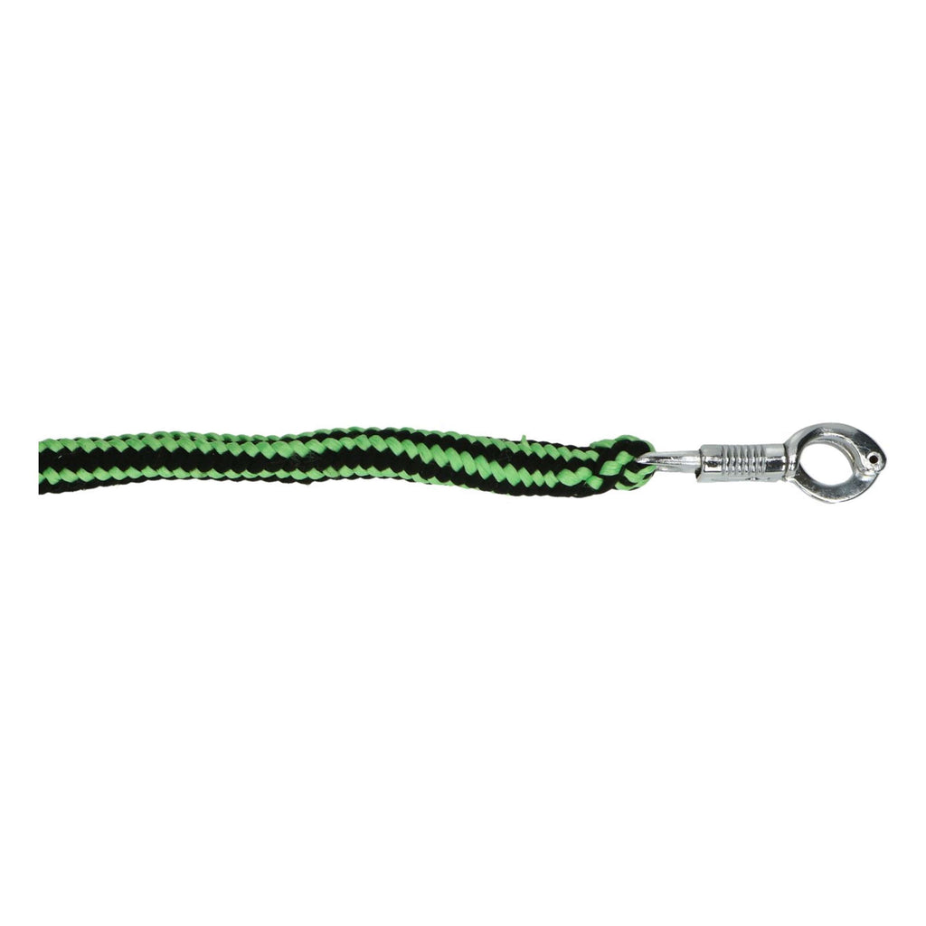 Covalliero Corde pour Licol Hippo avec Crochet Panique Anthracite/Citron