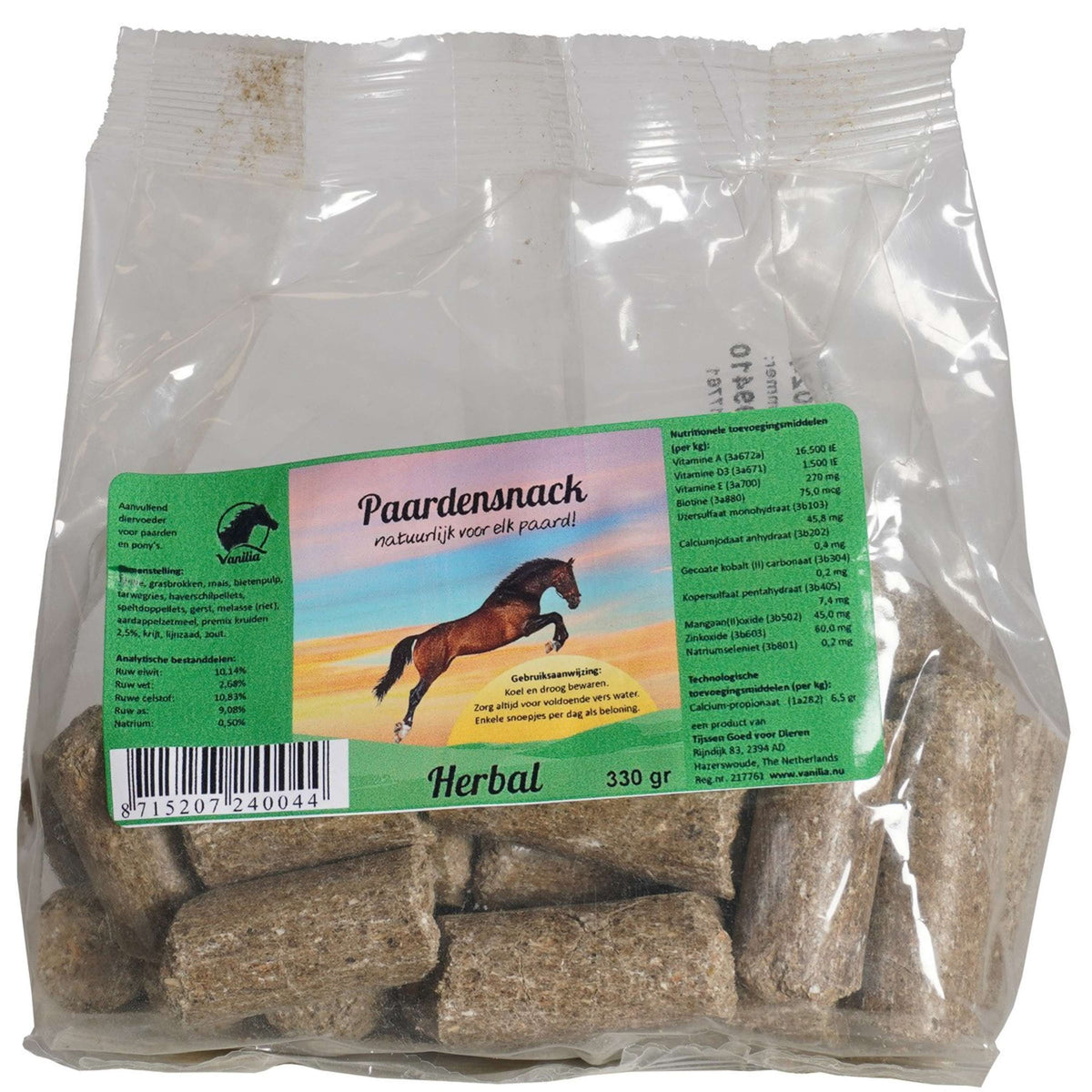 Vanilia Friandises aux Herbes pour Chevaux