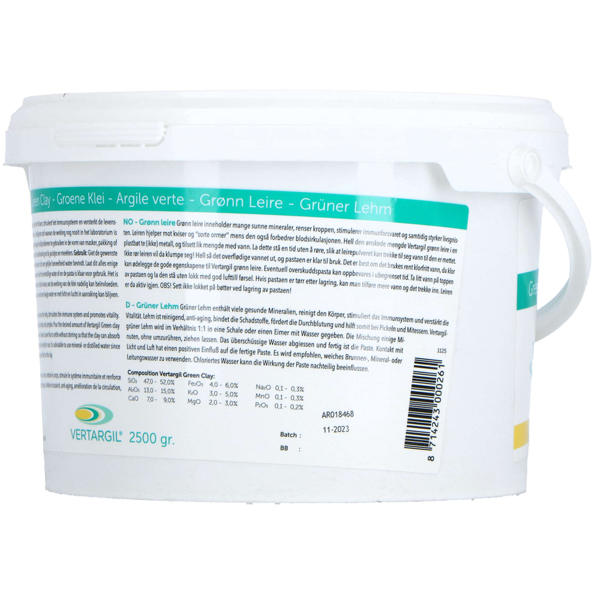 Vertargil Limon Vert Superfin