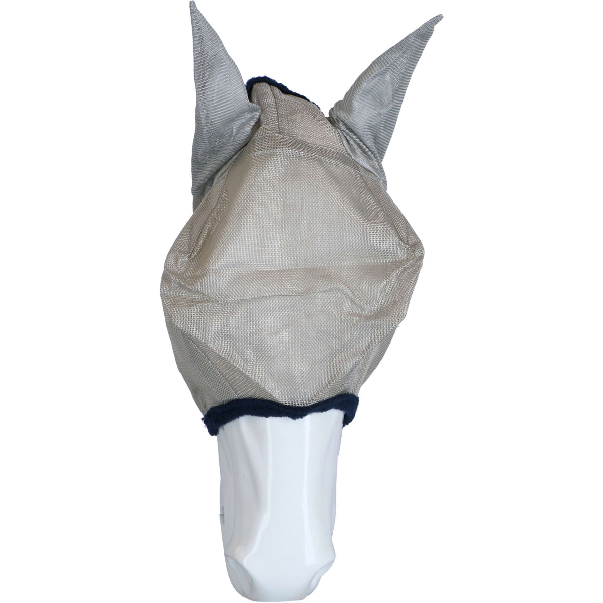 Amigo Fly Mask Argent/Bleu Marine