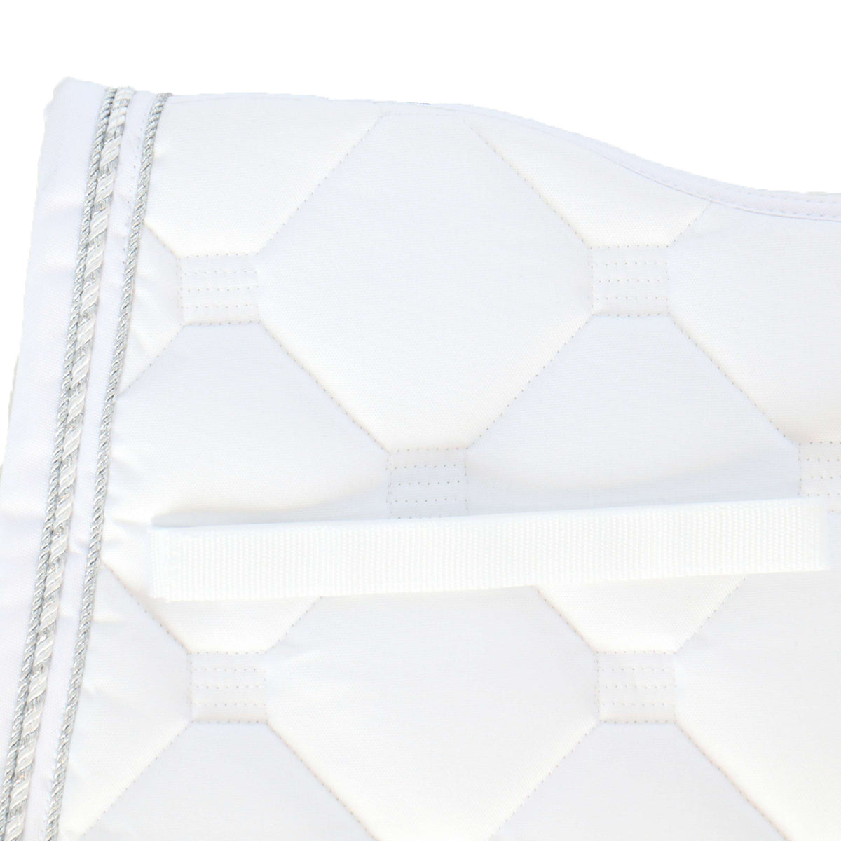 BR Tapis de Selle Sublime Airflow Dressage Blanc
