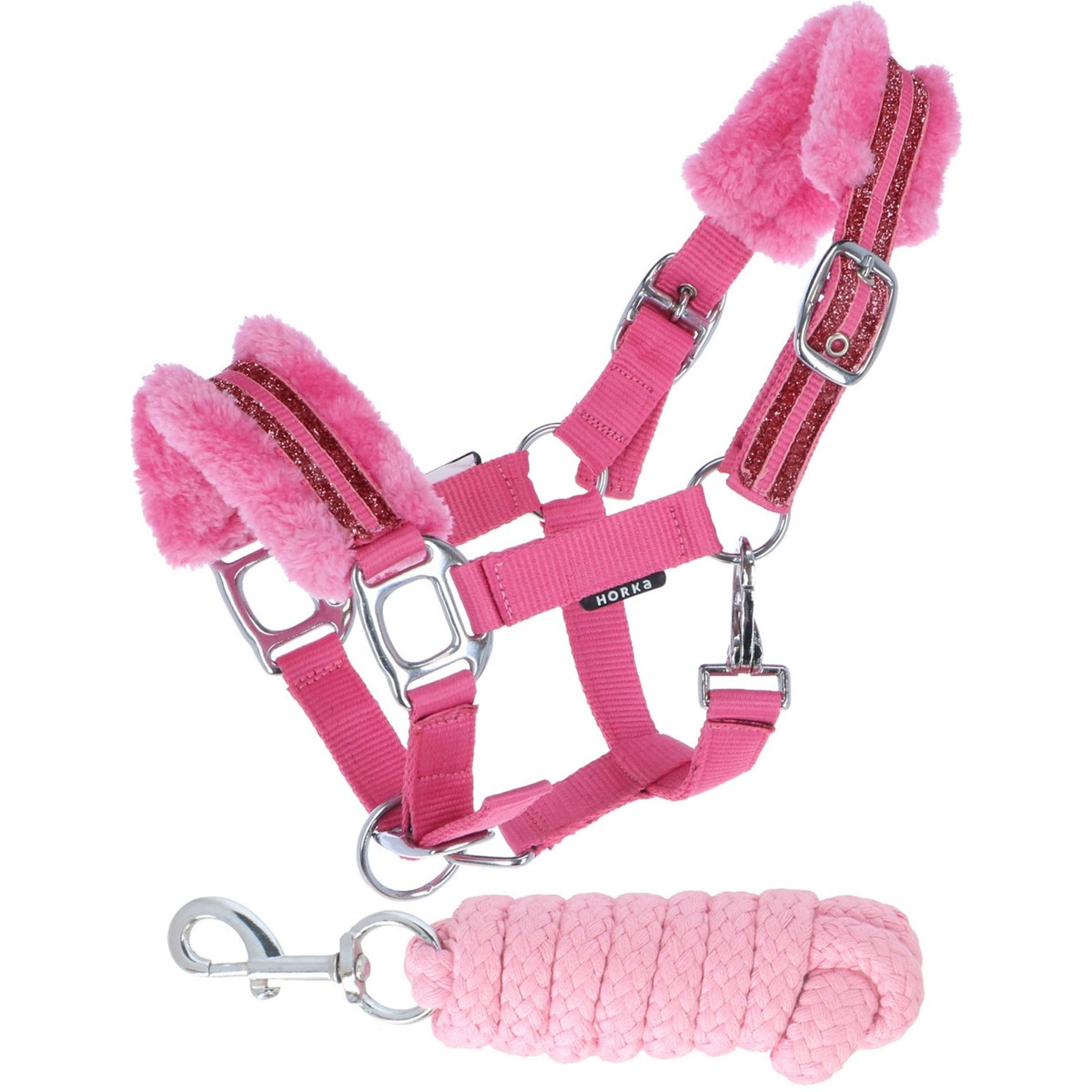 HORKA Ensemble Licol Angel Rose HORKA Ensemble Licol Angel Rose