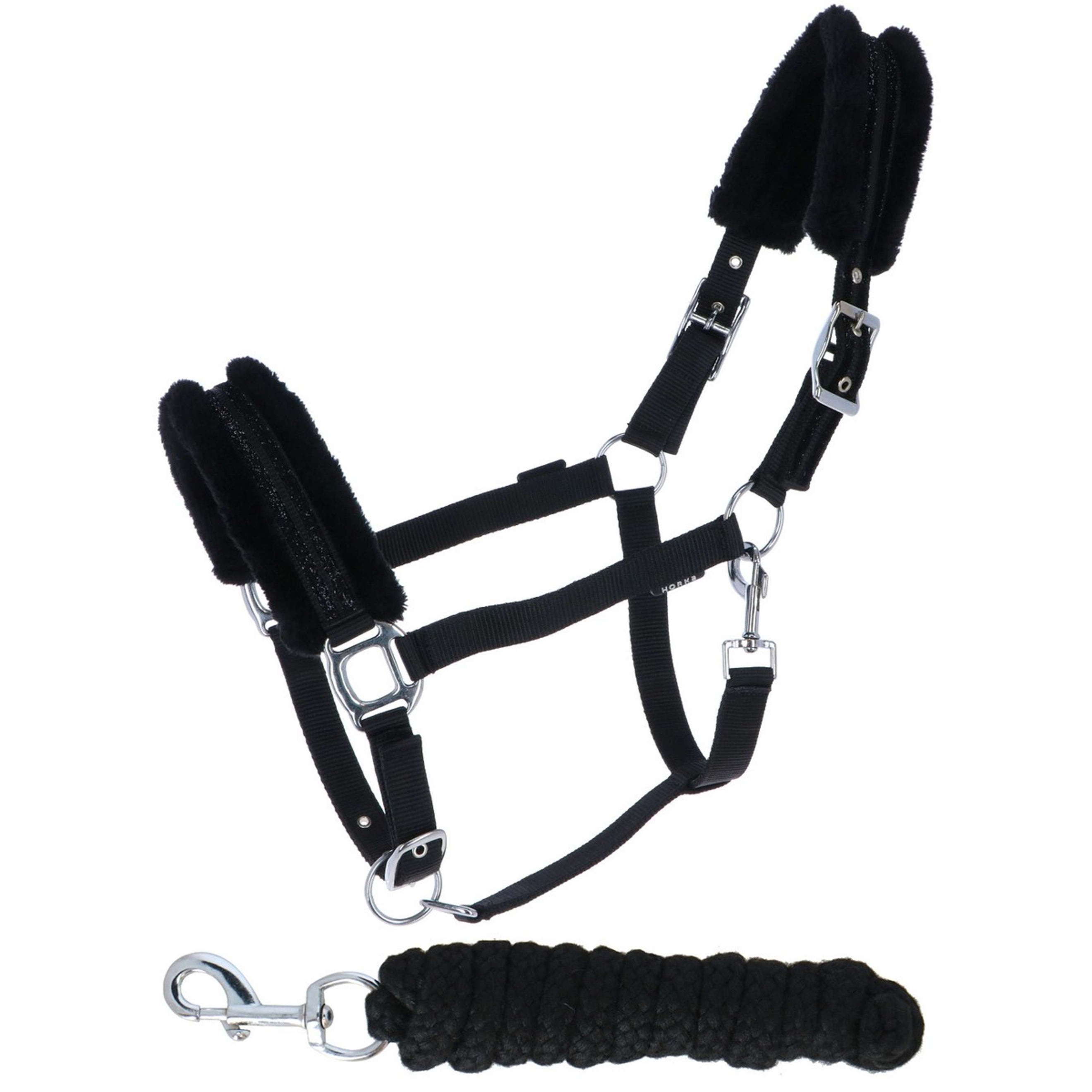 HORKA Ensemble Licol Angel Noir HORKA Ensemble Licol Angel Noir